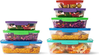 Nest-It Stackable Food Storage Container Set (8-Piece)