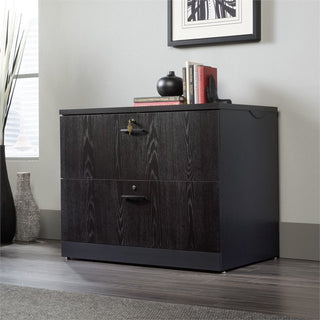 Lateral File Cabinet - Bourbon Oak Finish