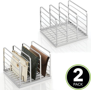 Magazine Organizer Rack (2-Pack) - Chrome