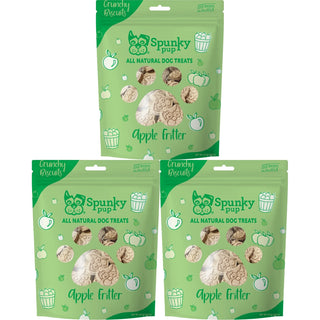 Apple Fritter, Crunchy Biscuit Treats, 10 oz (3-Pack)