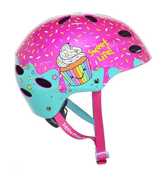 Bike Helmet - Cupcake Pink/Multi