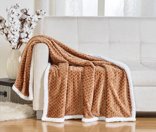 Braided Sherpa Throw (2 Pack)