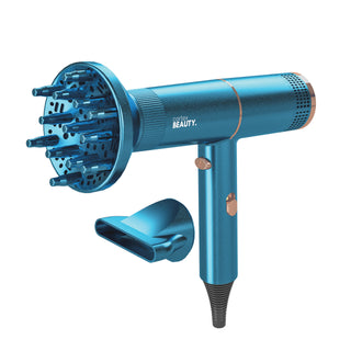 TurboBlade Hair Dryer with Blue Ionic Technology (Attachments Included)