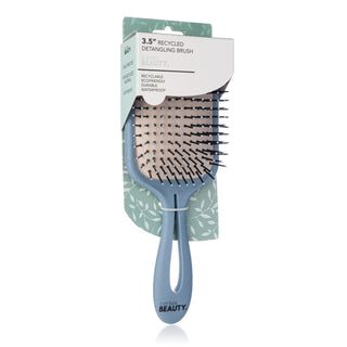 Recycled 3.5" Detangling Brush (Blue)