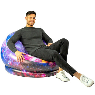 Illuminated LED Galaxy Chair (Hubble Deep Space)