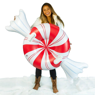 Peppermint 42" Inflatable Adult Snow Tube