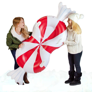 Peppermint Double Rider Inflatable Tube 78" x 30"