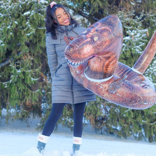 T-Rex DinosaurJumbo Snow Tube 62" x 42"