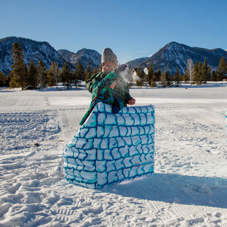 Inflatable 2 Person Snow Bunker