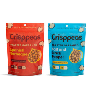 Roasted Chickpeas Combo Pack (Spanish BBQ + Salt & Pepper)