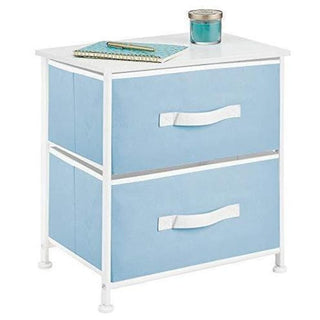 Jane 2-Drawer Compact Dresser - Blue/White