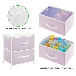 2-Drawer Versatile Storage Unit & Organizer - Wisteria