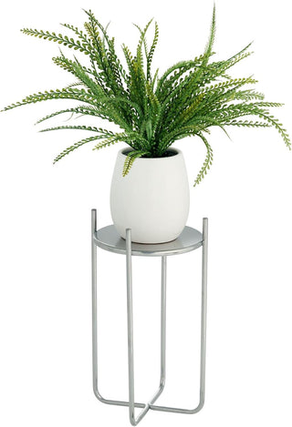 15" Durable Plant Stand (2-Pack) - Chrome Finish