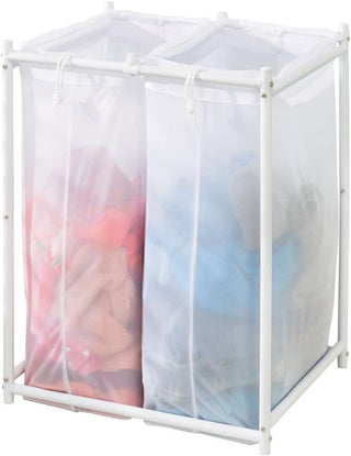 Laundry Hamper Organizer with Removeable Bags (2-Pack)