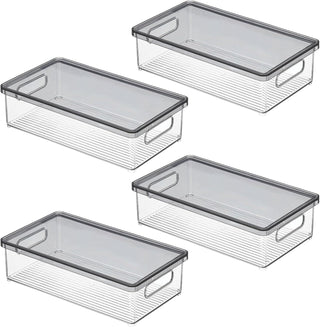 Organizer Bin with Lid (16-Pack)