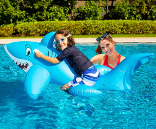 Giant Ride-On Inflatable Shark