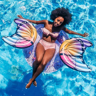 Glitter Butterfly 40" Pool Tube