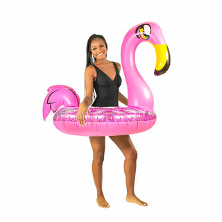 Glitter Flamingo 40" Pool Tube