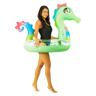 Glitter Seahorse 40" Pool Tube