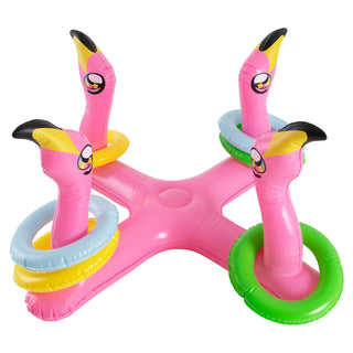 Floating Flamingos Giant Ring Toss