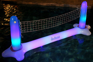 Illuminated Giant Floating LED Volleyball Set