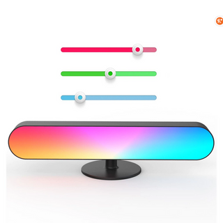 Multi-Color Light Bar with Sound-Activated LED Lights and Remote Control