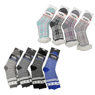 4-Pairs Soft Luxe Cabin Socks