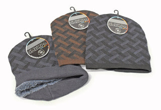 4-Pack Criss Cross Sherpa Winter Hat