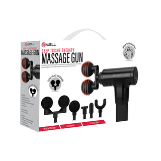Muscle Therapy Massage Gun (with Attachments Included)