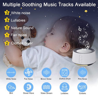 14-Sound Sleep Machine with LED Nightlight