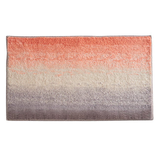 2-Piece Rug & Wastecan Set (Coral)