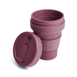 Collapsible Travel Cup with Reusable Straws Included (2-Pack)