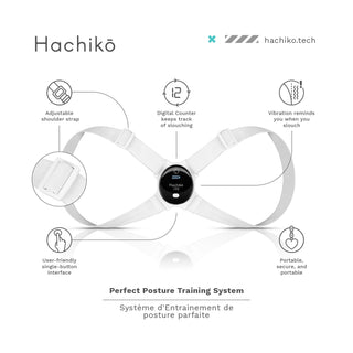 Hachiko Tech health device Wearable posture trainer