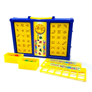 MukikiM Scramble Shape Sorting Board Game Shape Sorting Game Board Game